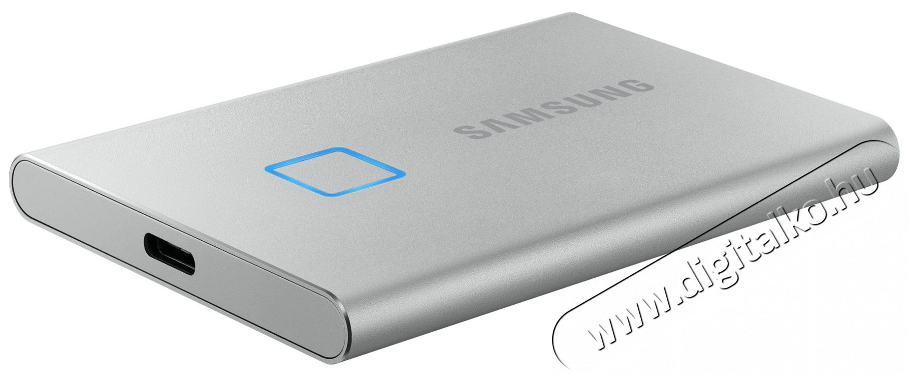 SAMSUNG 1000GB USB 3.2 (MU-PC1T0S/WW) ujjlenyomatolvasós T7 Touch külső SSD - ezüst Egyéb - Nem forgalmazzuk ! - 369776