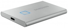 SAMSUNG 1000GB USB 3.2 (MU-PC1T0S/WW) ujjlenyomatolvasós T7 Touch külső SSD - ezüst Egyéb - Nem forgalmazzuk ! - 369776