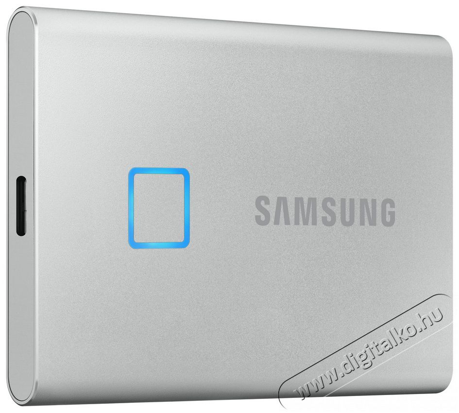 SAMSUNG 1000GB USB 3.2 (MU-PC1T0S/WW) ujjlenyomatolvasós T7 Touch külső SSD - ezüst Egyéb - Nem forgalmazzuk ! - 369776