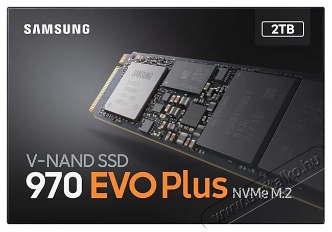 SAMSUNG 2000GB NVMe 1.3 M.2 2280 970 EVO Plus (MZ-V7S2T0BW) SSD Újdonságok - Új termékek - 369779