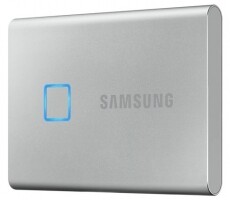 SAMSUNG 2000GB USB 3.2 (MU-PC2T0S/WW) ujjlenyomatolvasós T7 Touch külső SSD - ezüst Egyéb - Nem forgalmazzuk ! - 369786