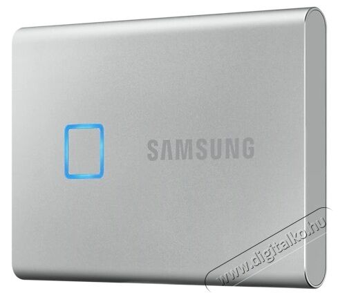 SAMSUNG 2000GB USB 3.2 (MU-PC2T0S/WW) ujjlenyomatolvasós T7 Touch külső SSD - ezüst Iroda és számítástechnika - Adattároló / merevlemez - Külső SSD