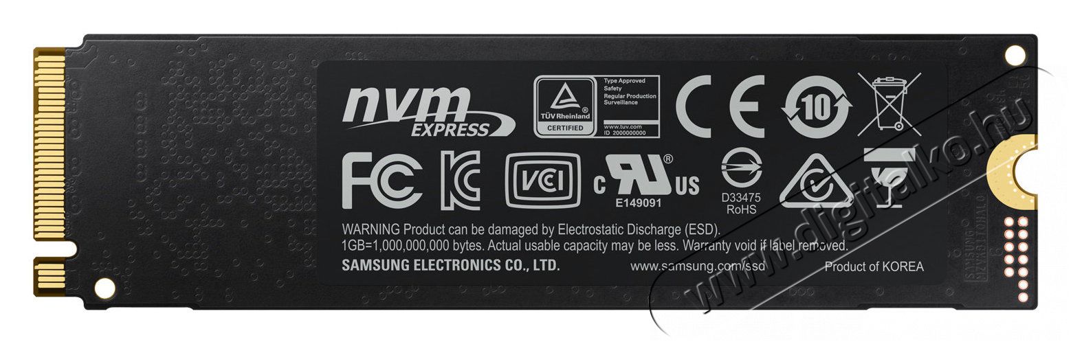 SAMSUNG 250GB NVMe M.2 2280 970 EVO (MZ-V7E250BW) SSD Egyéb - Nem forgalmazzuk ! - 339638