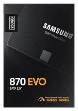SAMSUNG MZ-77E250B/EU 250GB SATA3 2,5 870 EVO SSD Egyéb - Nem forgalmazzuk ! - 369800