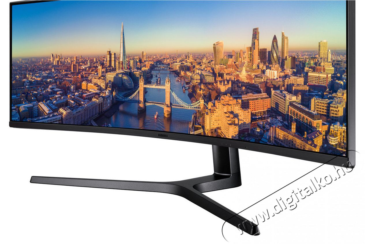 SAMSUNG LC49J890DKUXEN Ultrawide 4K LED ívelt kijelzős monitor Iroda és számítástechnika - Monitor - 21:9 Ultrawide monitor - 339643