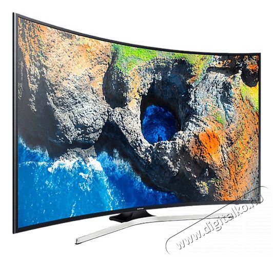 SAMSUNG UE65MU6202KXXH Ultra HD Smart LED ívelt televízió Televíziók - LED televízió - UHD 4K felbontású - 319516