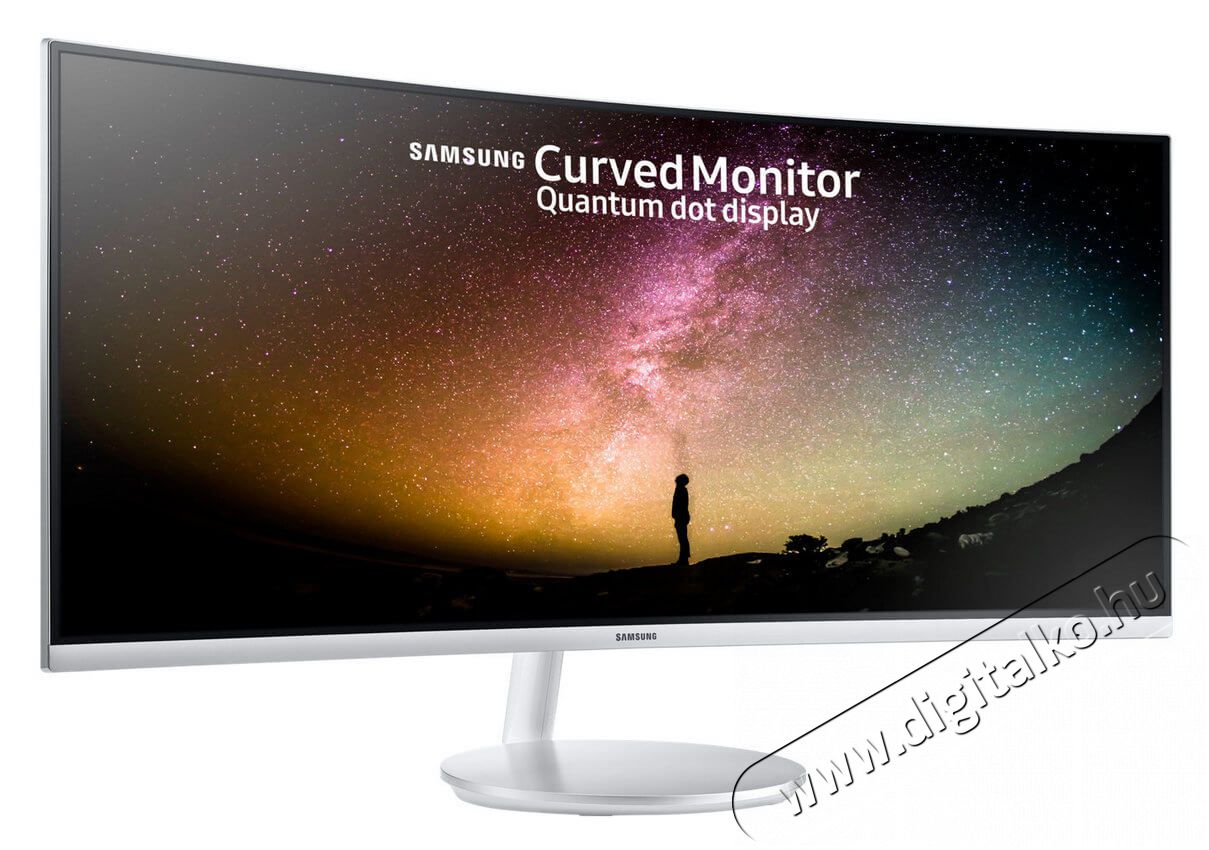 SAMSUNG LC34F791WQUXEN WQHD QLED ívelt monitor Iroda és számítástechnika - Monitor - Monitor - 342245
