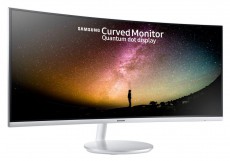 SAMSUNG LC34F791WQUXEN WQHD QLED ívelt monitor Iroda és számítástechnika - Monitor - Monitor - 342245