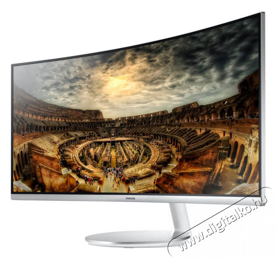 SAMSUNG LC34F791WQUXEN WQHD QLED ívelt monitor Iroda és számítástechnika - Monitor - Monitor - 342245