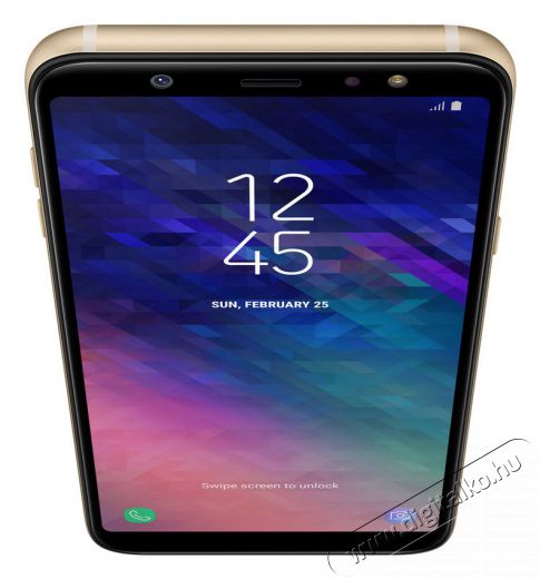 SAMSUNG Galaxy A6+ (2018) (SM-A605FZDNXEH) Dual SIM okostelefon - arany Egyéb - Nem forgalmazzuk ! - 338501