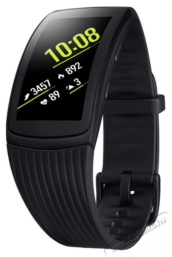 SAMSUNG Gear Fit2 Pro Small (SM-R365NZKNXEH) okoskarkötő - fekete Mobil / Kommunikáció / Smart - Okos eszköz - Okos karkötő - 327241