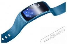 SAMSUNG GEAR FIT 2 - kék (SM-R3600ZBAXEH) Aktivitást mérő karpánt Mobil / Kommunikáció / Smart - Mobiltelefon kiegészítő / tok - Övtáska / karpánt futáshoz - 312921