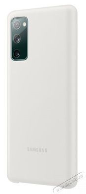 SAMSUNG OSAM-EF-PG780TWEG Galaxy S20 FE szilikon védőtok fehér Mobil / Kommunikáció / Smart - Mobiltelefon kiegészítő / tok - Tok / hátlap