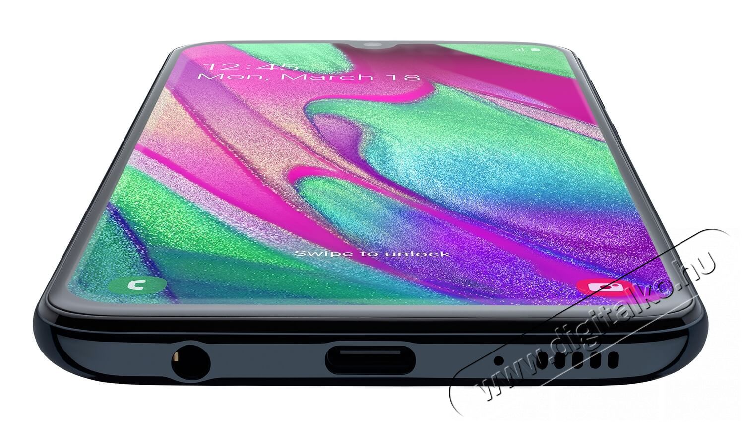 SAMSUNG Galaxy A40 64GB Dual SIM (SM-A405FZKDXEH) okostelefon - fekete Egyéb - Nem forgalmazzuk ! - 350215