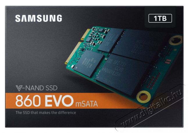 SAMSUNG 860 EVO 1000GB mSATA (MZ-M6E1T0BW) SSD Iroda és számítástechnika - Adattároló / merevlemez - SSD - 334092