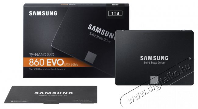 SAMSUNG 860 EVO Basic 1000GB (MZ-76E1T0B/EU) SSD Egyéb - Nem forgalmazzuk ! - 334093