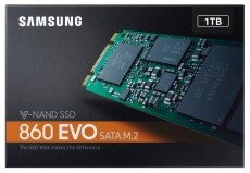 SAMSUNG 860 EVO 1000GB M.2 SATA (MZ-N6E1T0BW) SSD Iroda és számítástechnika - Adattároló / merevlemez - SSD - 334094