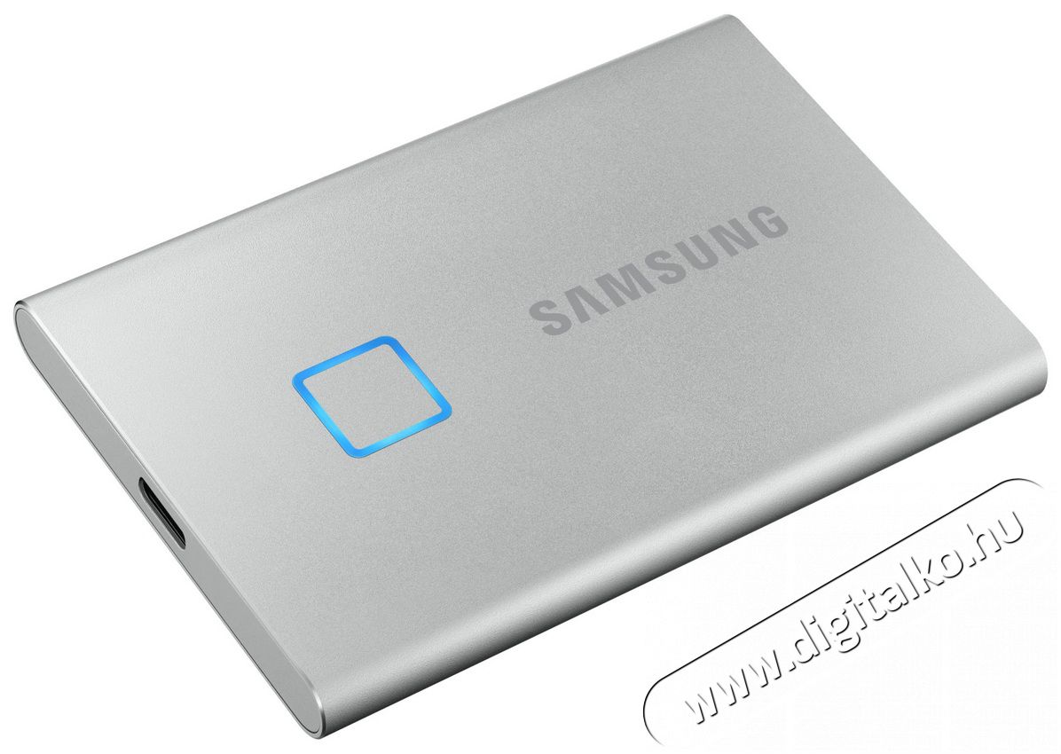 SAMSUNG 1000GB USB 3.2 (MU-PC1T0S/WW) ujjlenyomatolvasós T7 Touch külső SSD - ezüst Egyéb - Nem forgalmazzuk ! - 369776