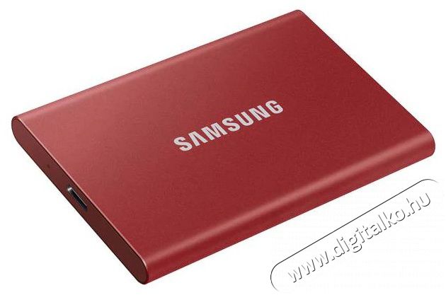 SAMSUNG 1000GB USB 3.2 (MU-PC1T0R/WW) T7 külső SSD - piros Iroda és számítástechnika - Adattároló / merevlemez - Külső SSD