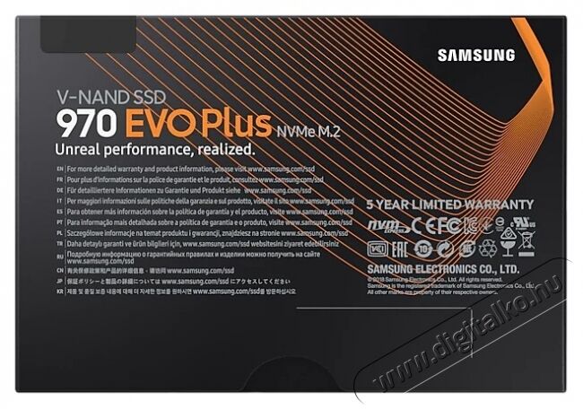 SAMSUNG 2000GB NVMe 1.3 M.2 2280 970 EVO Plus (MZ-V7S2T0BW) SSD Újdonságok - Új termékek - 369779
