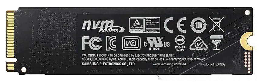 SAMSUNG 2000GB NVMe 1.3 M.2 2280 970 EVO Plus (MZ-V7S2T0BW) SSD Újdonságok - Új termékek - 369779