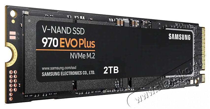 SAMSUNG 2000GB NVMe 1.3 M.2 2280 970 EVO Plus (MZ-V7S2T0BW) SSD Újdonságok - Új termékek - 369779