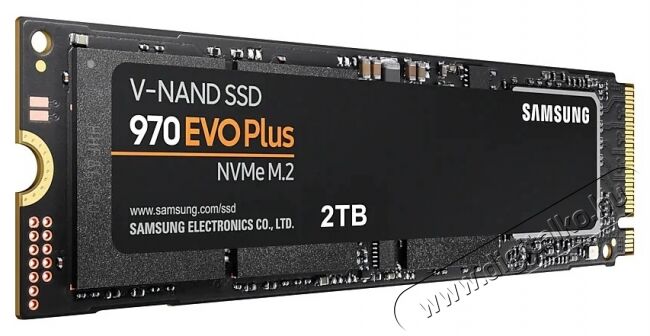 SAMSUNG 2000GB NVMe 1.3 M.2 2280 970 EVO Plus (MZ-V7S2T0BW) SSD Újdonságok - Új termékek - 369779