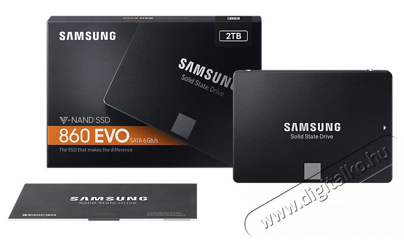 SAMSUNG 2000GB SATA3 2,5 860 EVO Basic (MZ-76E2T0B/EU) SSD Egyéb - Nem forgalmazzuk ! - 334096