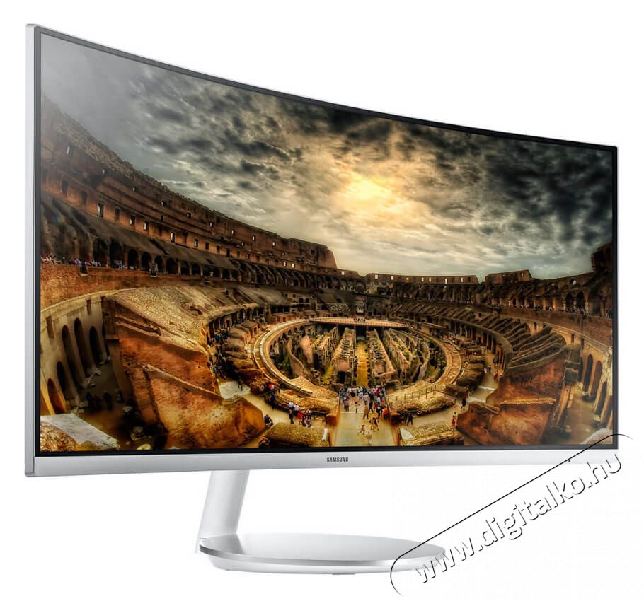 SAMSUNG LC34F791WQUXEN WQHD QLED ívelt monitor Iroda és számítástechnika - Monitor - Monitor - 342245