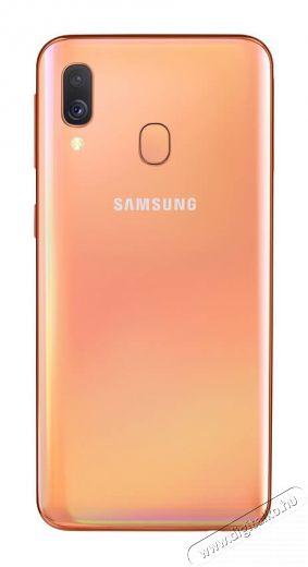 SAMSUNG Galaxy A40 64GB Dual SIM (SM-A405FZODXEH) okostelefon - korall Egyéb - Nem forgalmazzuk ! - 350217