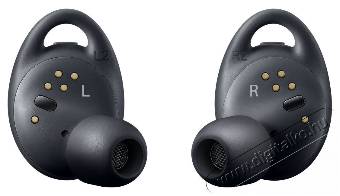 SAMSUNG Gear IconX (2018) Bluetooth hangszóró (SM-R140NZKAXEH) - fekete Audio-Video / Hifi / Multimédia - Fül és Fejhallgatók - Fülhallgató mikrofonnal / headset - 331367