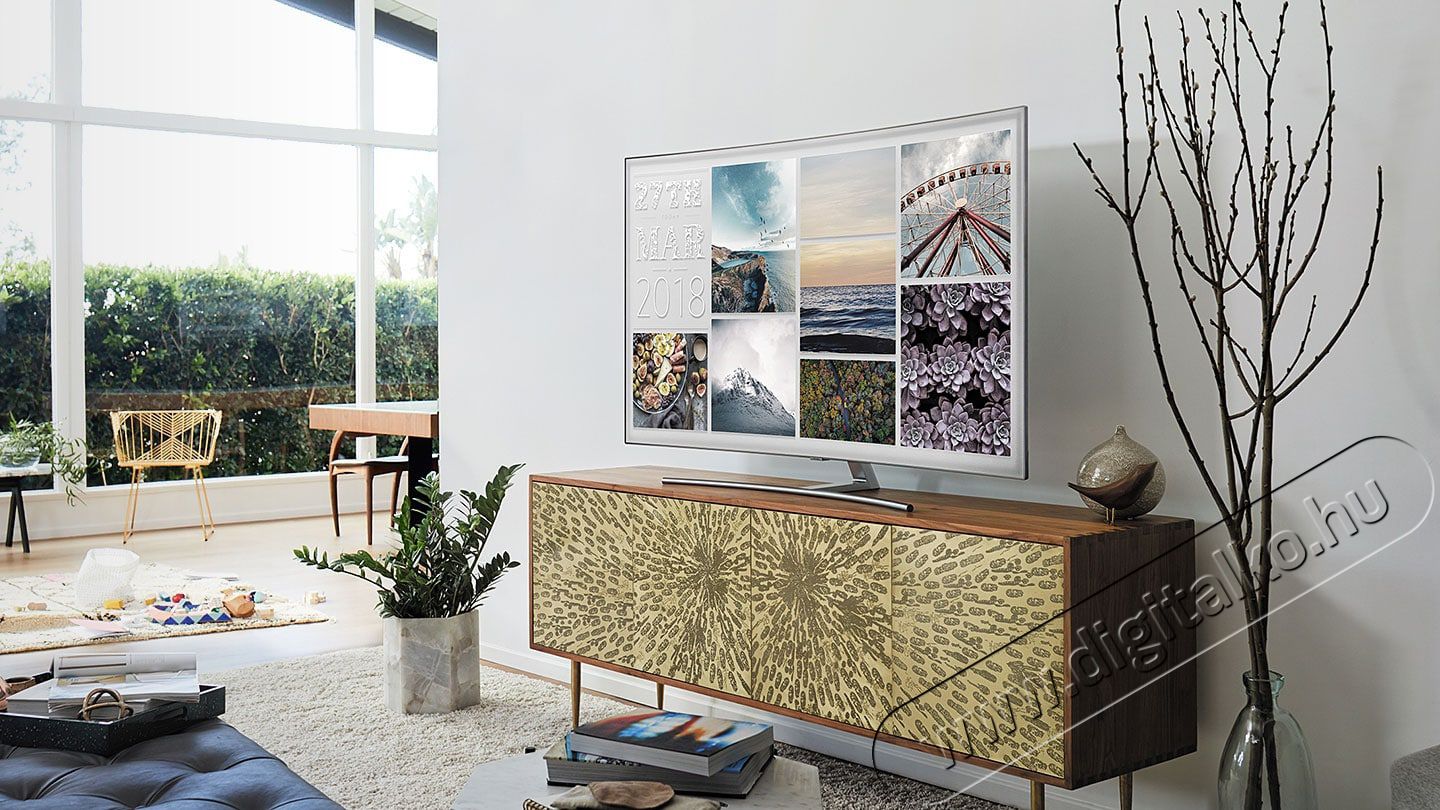 SAMSUNG QE55Q8CNATXXH Ultra HD Smart QLED ívelt televízió Televíziók - LED televízió - UHD 4K felbontású - 342722