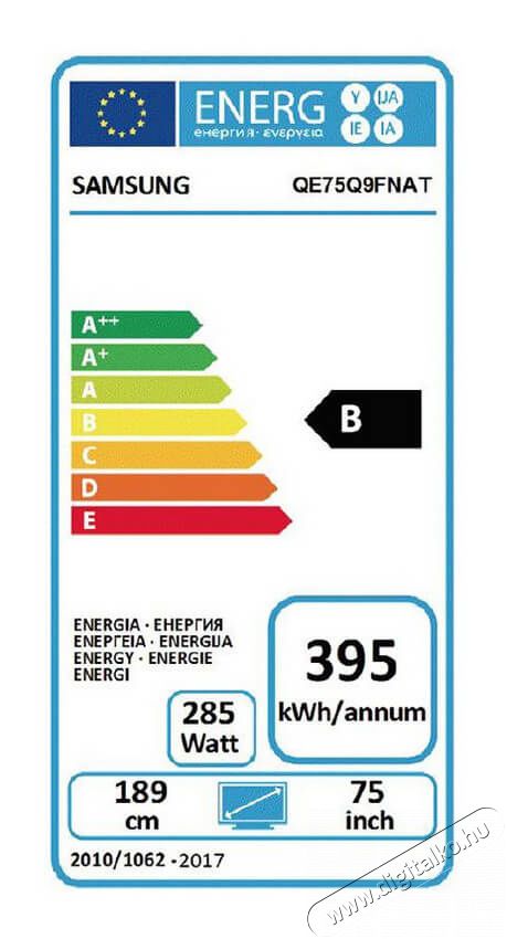 SAMSUNG QE55Q9FNATXXH  Telev&iacute;zi&oacute; Telev&iacute;zi&oacute;k - LED telev&iacute;zi&oacute; - UHD 4K felbont&aacute;s&uacute; - 348034