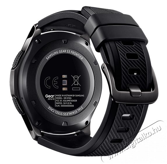 SAMSUNG Gear S3 Frontier R760 (SM-R760NDAA) okosóra - fekete Mobil / Kommunikáció / Smart - Okos eszköz - Okosóra - 312937
