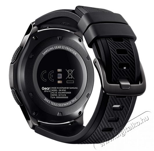 SAMSUNG Gear S3 Frontier R760 (SM-R760NDAA) okosóra - fekete Mobil / Kommunikáció / Smart - Okos eszköz - Okosóra - 312937