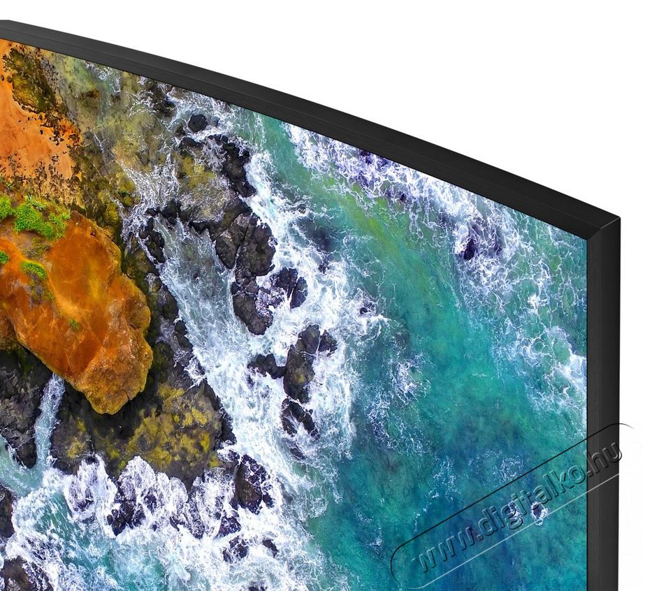 SAMSUNG UE55NU7502UXXH Ultra HD Smart LED ívelt televízió Televíziók - LED televízió - UHD 4K felbontású - 346165