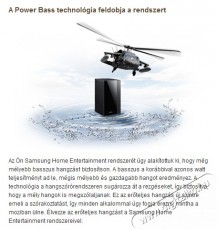 SAMSUNG HT-E350 Audio-Video / Hifi / Multimédia - Házimozi - DVD házimozi szett - 253874