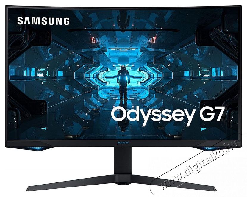 SAMSUNG 26,9 C27G75TQSU QLED WQHD 240Hz &iacute;velt kijelzős monitor Iroda &eacute;s sz&aacute;m&iacute;t&aacute;stechnika - Monitor - Monitor - 369802