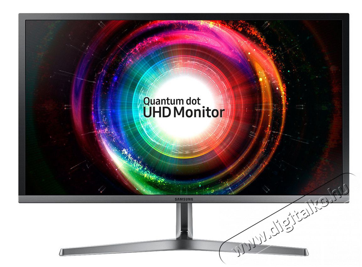 SAMSUNG U28H750UQU UHD QLED monitor Iroda és számítástechnika - Monitor - Monitor - 320592