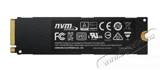SAMSUNG 960 EVO 500GB M2 PCIe (MZ-V6E500BW) SSD Iroda és számítástechnika - Adattároló / merevlemez - SSD - 312906
