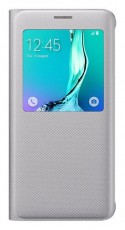 SAMSUNG Galaxy S6 Edge+ S View ablakos tok (EF-CG928PSEG) - ezüst Mobil / Kommunikáció / Smart - Mobiltelefon kiegészítő / tok - Tok / hátlap - 302867