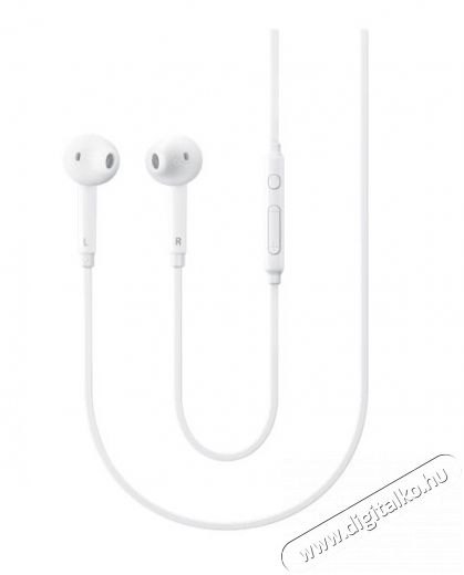 SAMSUNG EO-EG920BWEGWW In-Ear Fit mikrofonos fülhallgató - fehér Audio-Video / Hifi / Multimédia - Fül és Fejhallgatók - Fülhallgató mikrofonnal / headset - 319380