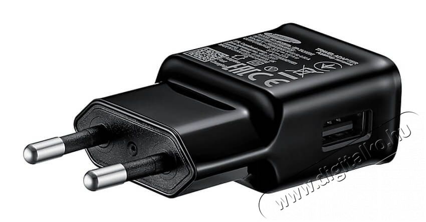 SAMSUNG EP-TA20EBEC hálózati töltő / Type-C - fekete Mobil / Kommunikáció / Smart - Mobiltelefon kiegészítő / tok - Hálózati-, autós töltő - 331339