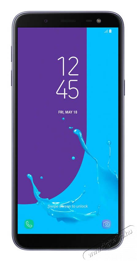 SAMSUNG Galaxy J6 Dual SIM - levendula Egyéb - Nem forgalmazzuk ! - 340608