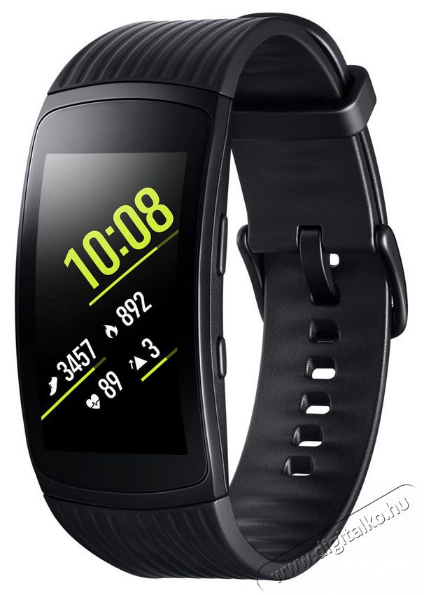 SAMSUNG Gear Fit2 Pro Small (SM-R365NZKNXEH) okoskarkötő - fekete Mobil / Kommunikáció / Smart - Okos eszköz - Okos karkötő - 327241
