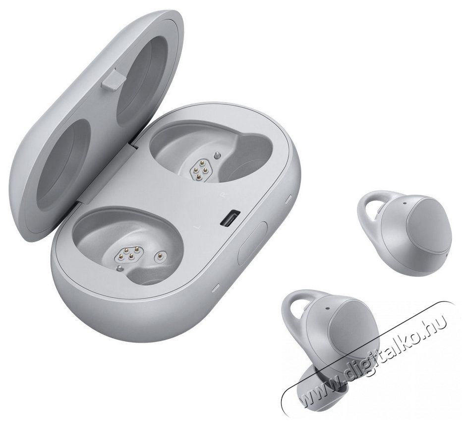 SAMSUNG Gear IconX (2018) Bluetooth hangszóró (SM-R140NZAAXEH) - ezüst Audio-Video / Hifi / Multimédia - Fül és Fejhallgatók - Fülhallgató mikrofonnal / headset - 331368