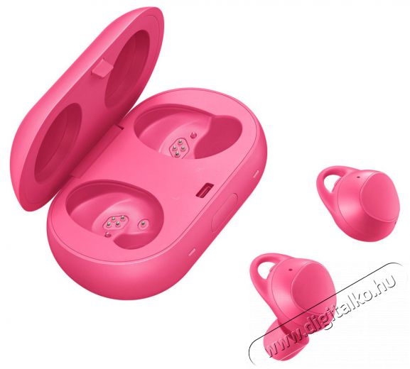 SAMSUNG Gear IconX (2018) Bluetooth hangszóró (SM-R140NZIAXEH) - pink Audio-Video / Hifi / Multimédia - Fül és Fejhallgatók - Fülhallgató mikrofonnal / headset - 331369