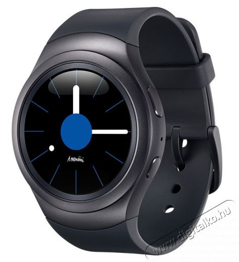 SAMSUNG Galaxy Gear S2 SM-R720 (SM-R7200ZKAXEH) okosóra - sötétszürke Mobil / Kommunikáció / Smart - Okos eszköz - Okosóra - 312926