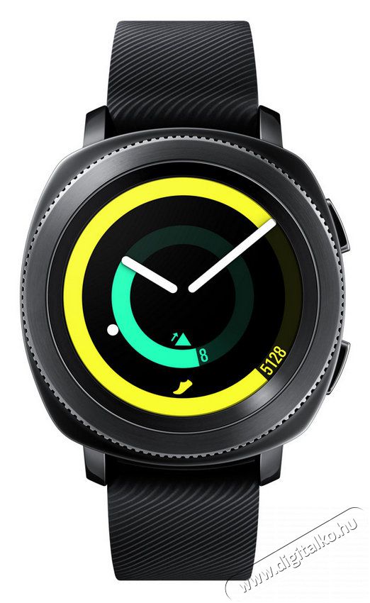SAMSUNG Gear Sport okosóra (SM-R600NZKAXEH) - fekete Mobil / Kommunikáció / Smart - Okos eszköz - Okosóra - 331370