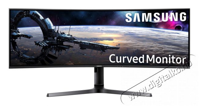 SAMSUNG LC43J890DKUXEN Monitor Iroda és számítástechnika - Monitor - 21:9 Ultrawide monitor - 344995